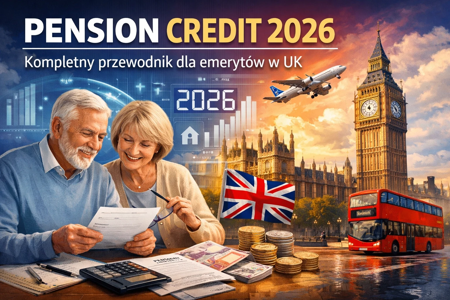 Pension Credit 2026: Kompletny przewodnik dla emerytów w UK